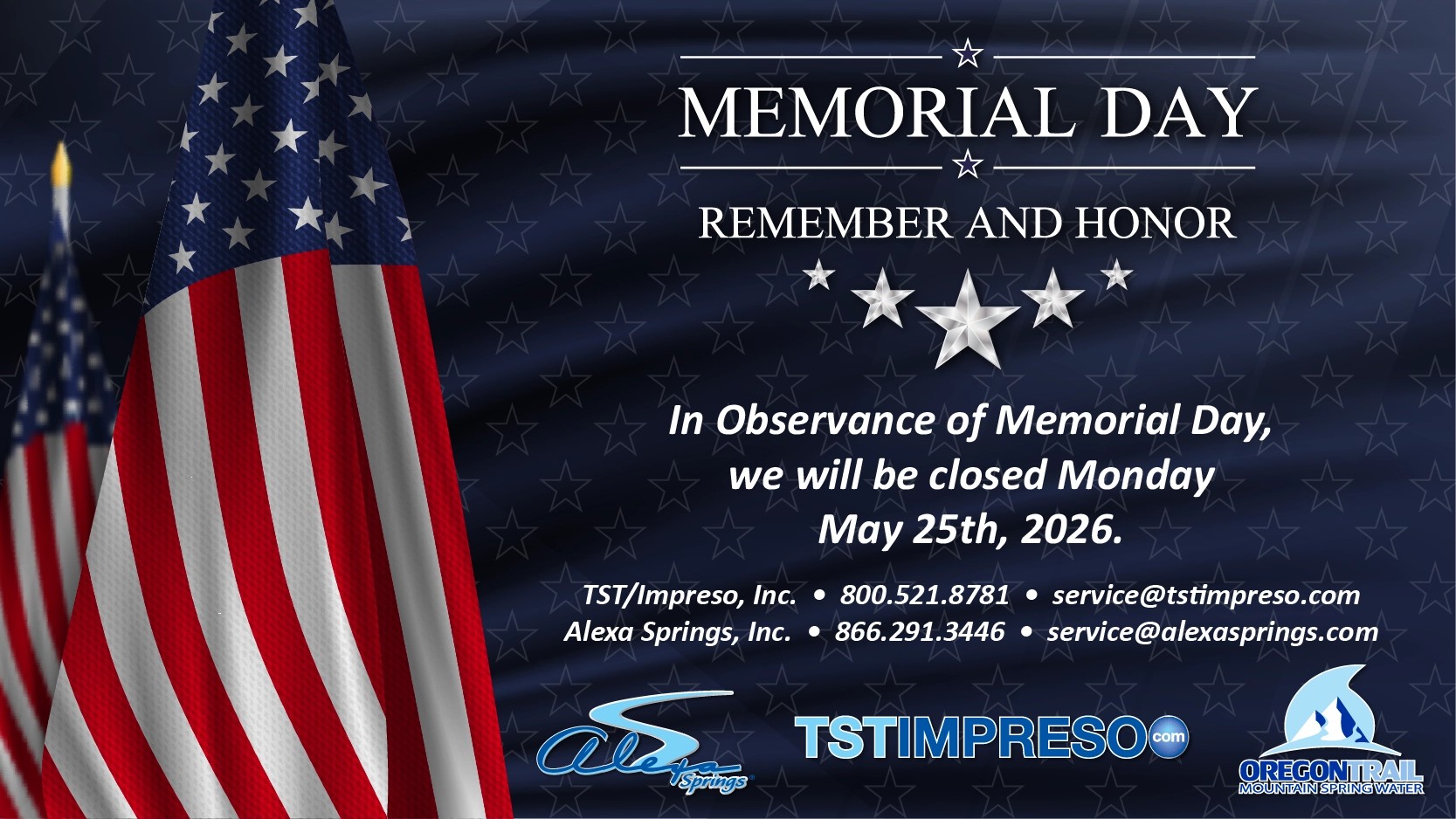 Memorial Day 2026